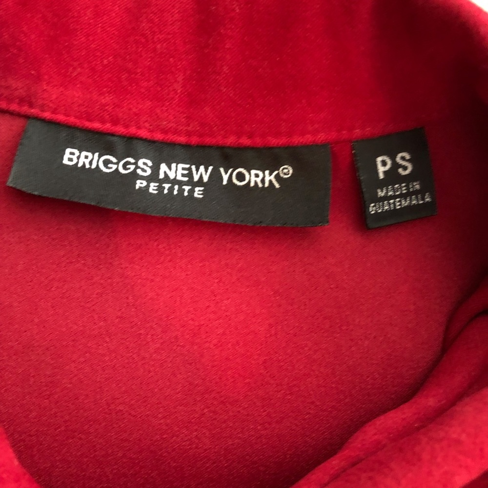 Red button up - Picture 2 of 4